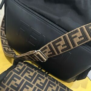 Fendi diaper bag